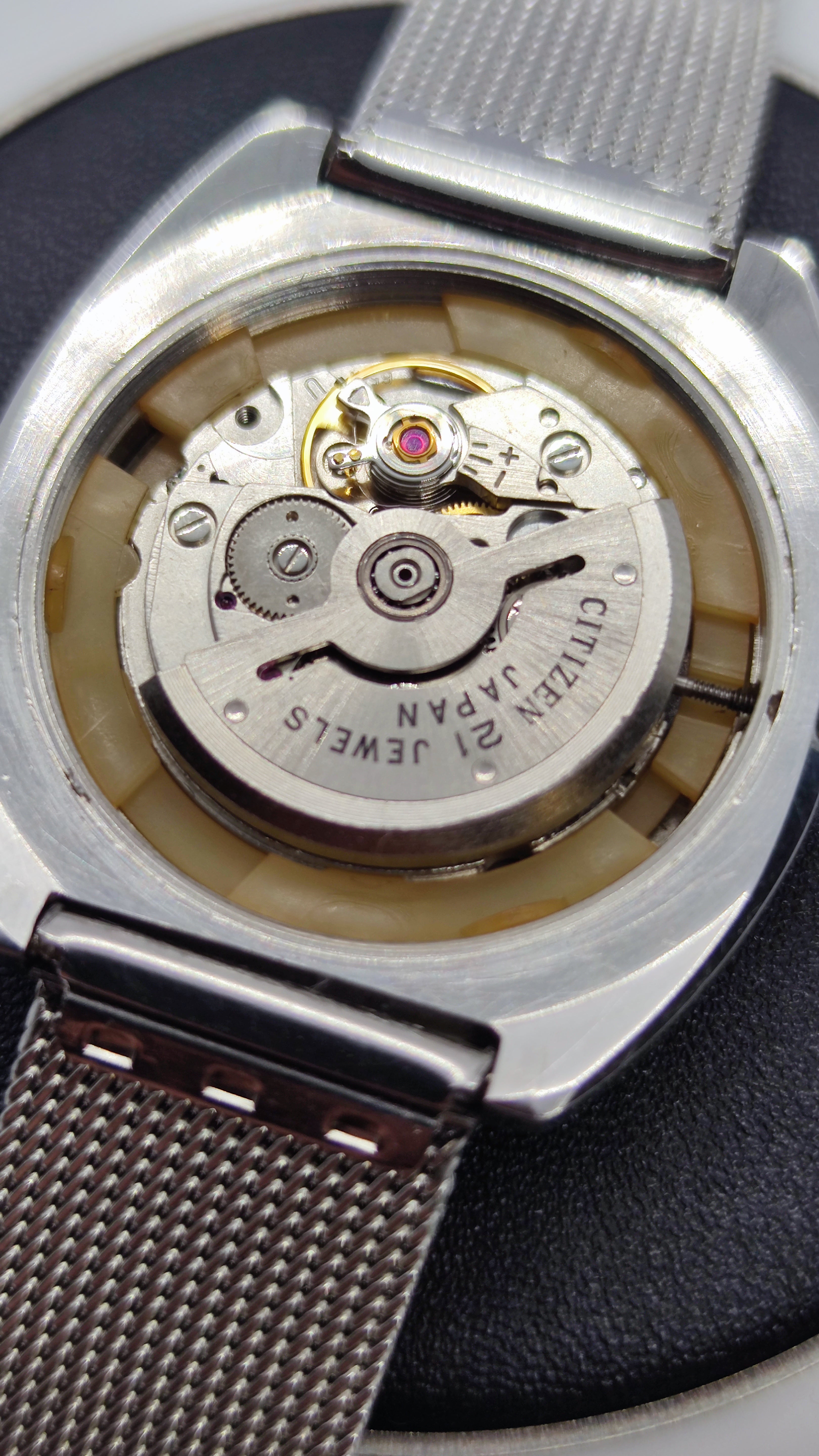 Citizen Citizen Automatic Vintage anni '70 - Cal. 6501 - Quadrante Blu Degradé - 21 Jewels