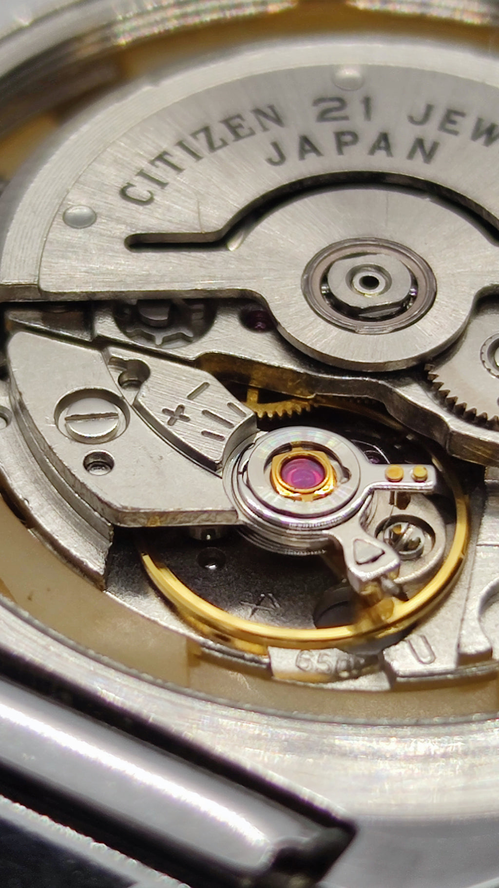 Citizen Citizen Automatic Vintage anni '70 - Cal. 6501 - Quadrante Blu Degradé - 21 Jewels