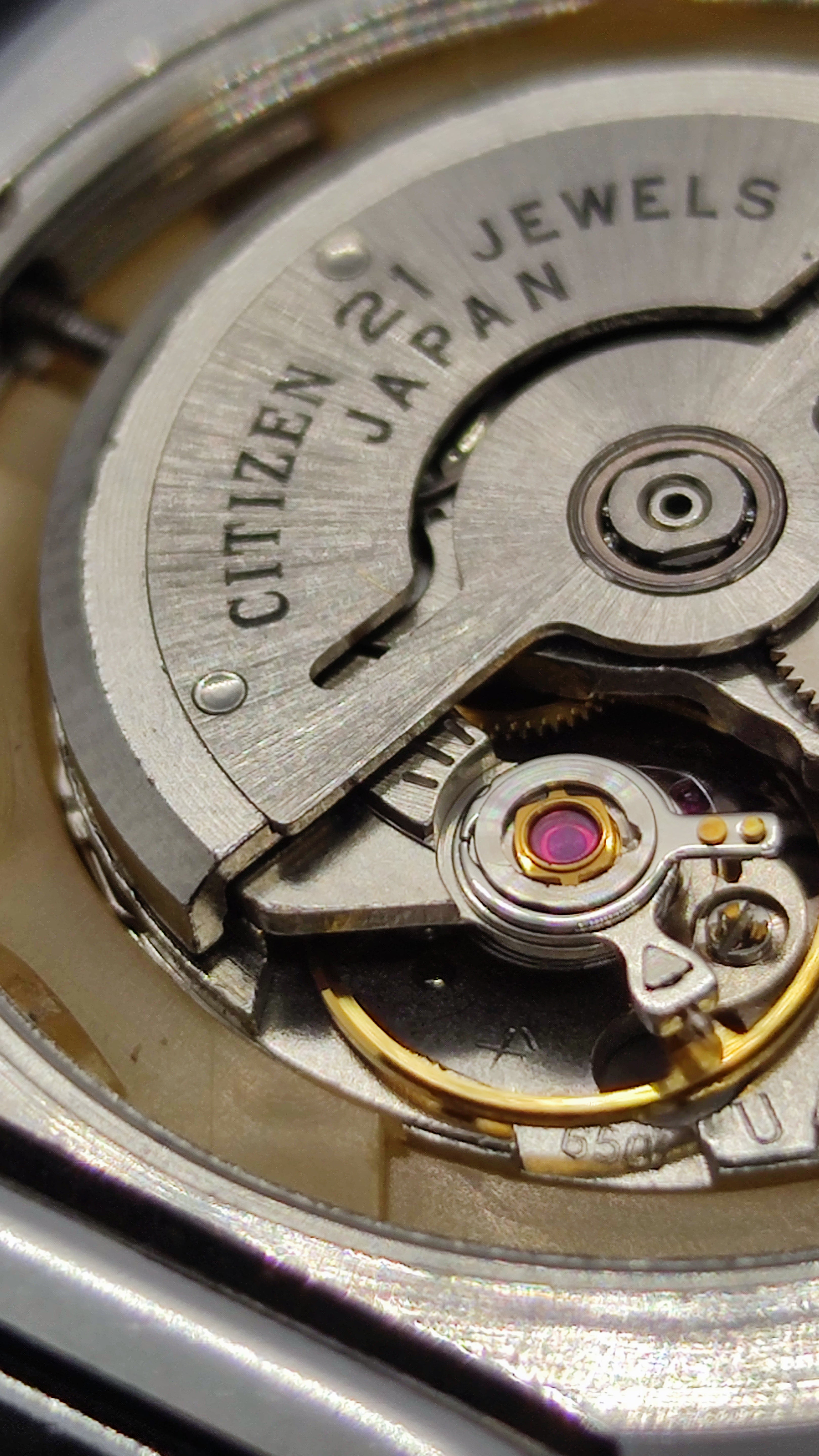 Citizen Citizen Automatic Vintage anni '70 - Cal. 6501 - Quadrante Blu Degradé - 21 Jewels