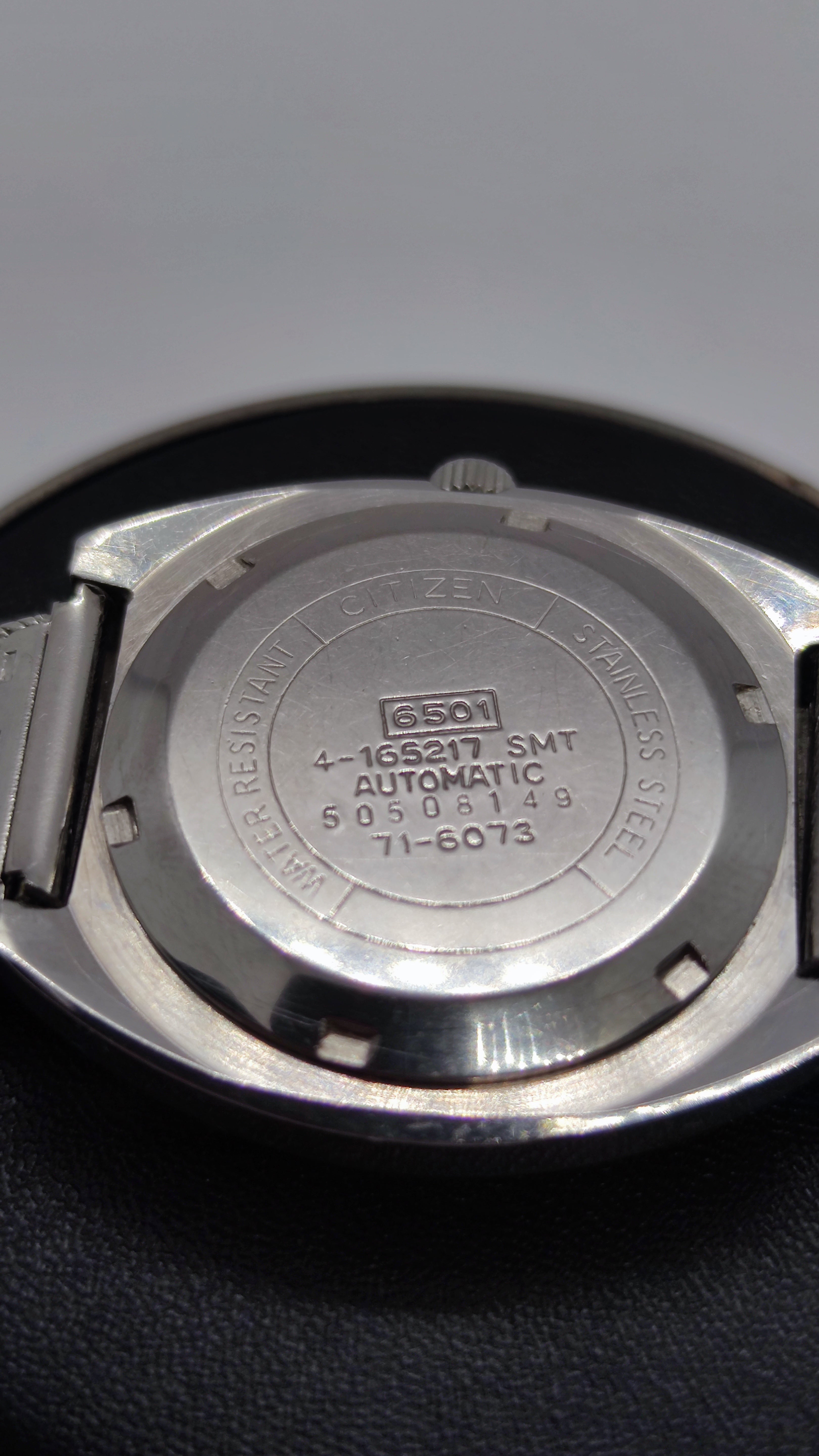 Citizen Citizen Automatic Vintage anni '70 - Cal. 6501 - Quadrante Blu Degradé - 21 Jewels