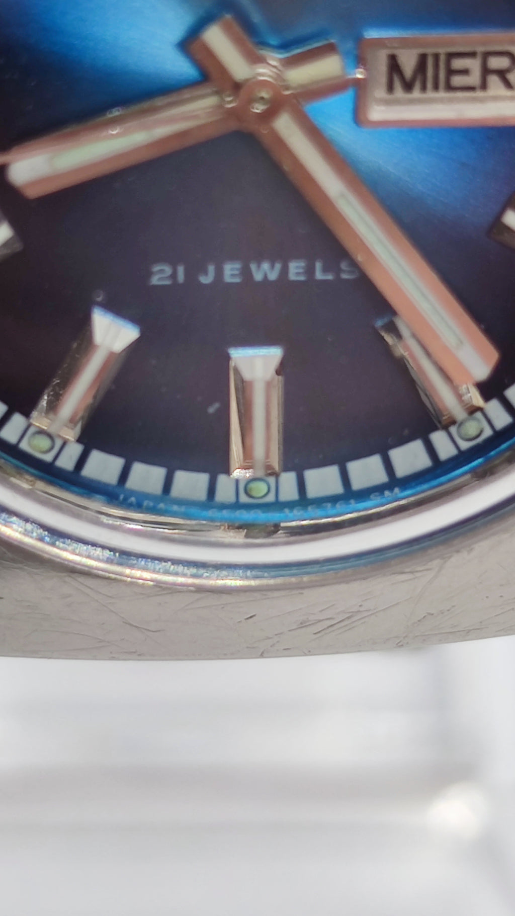 Citizen Citizen Automatic Vintage anni '70 - Cal. 6501 - Quadrante Blu Degradé - 21 Jewels