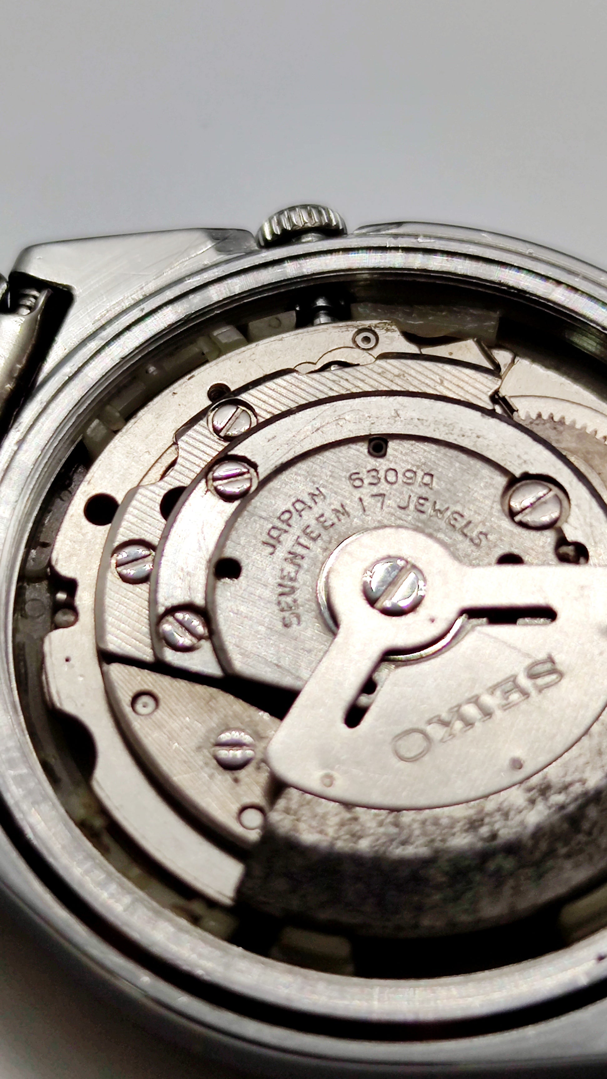 Seiko 5 Vintage Automatico - Calibro 6309-8239 - Quadrante Blu Texture Rayé