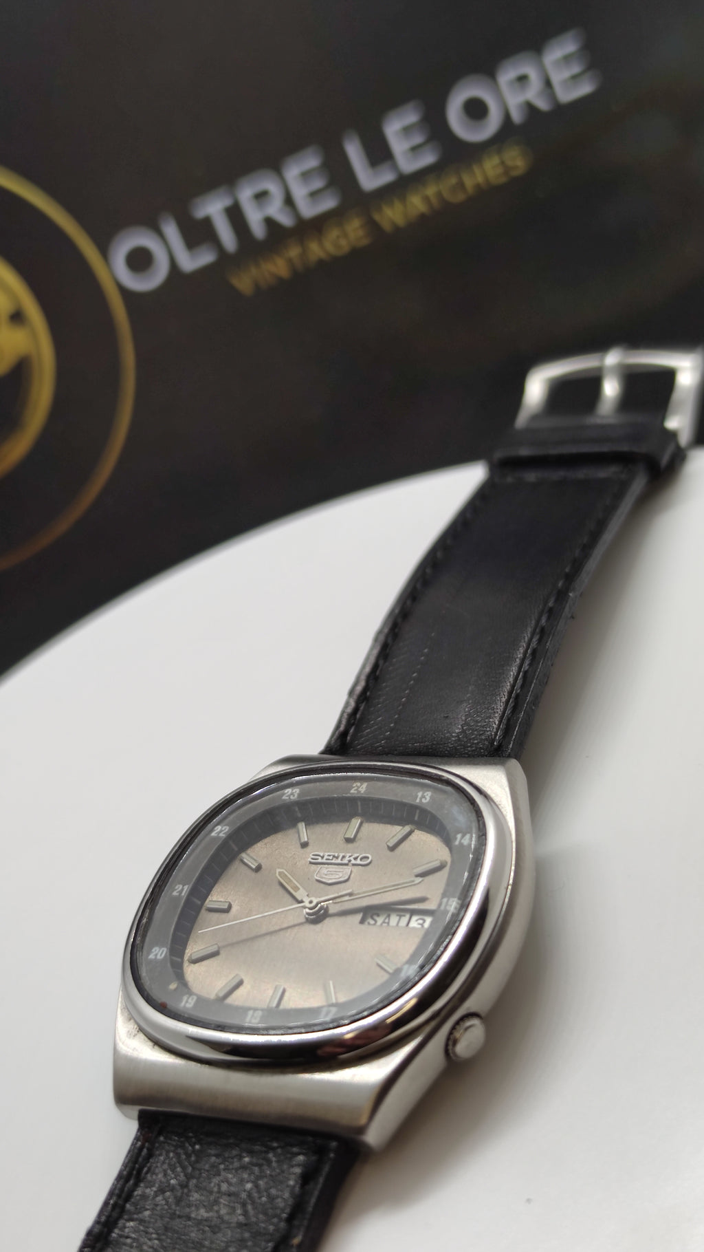 Seiko 5 Automatic "TV Screen" Vintage anni '70 – Cal. 6309