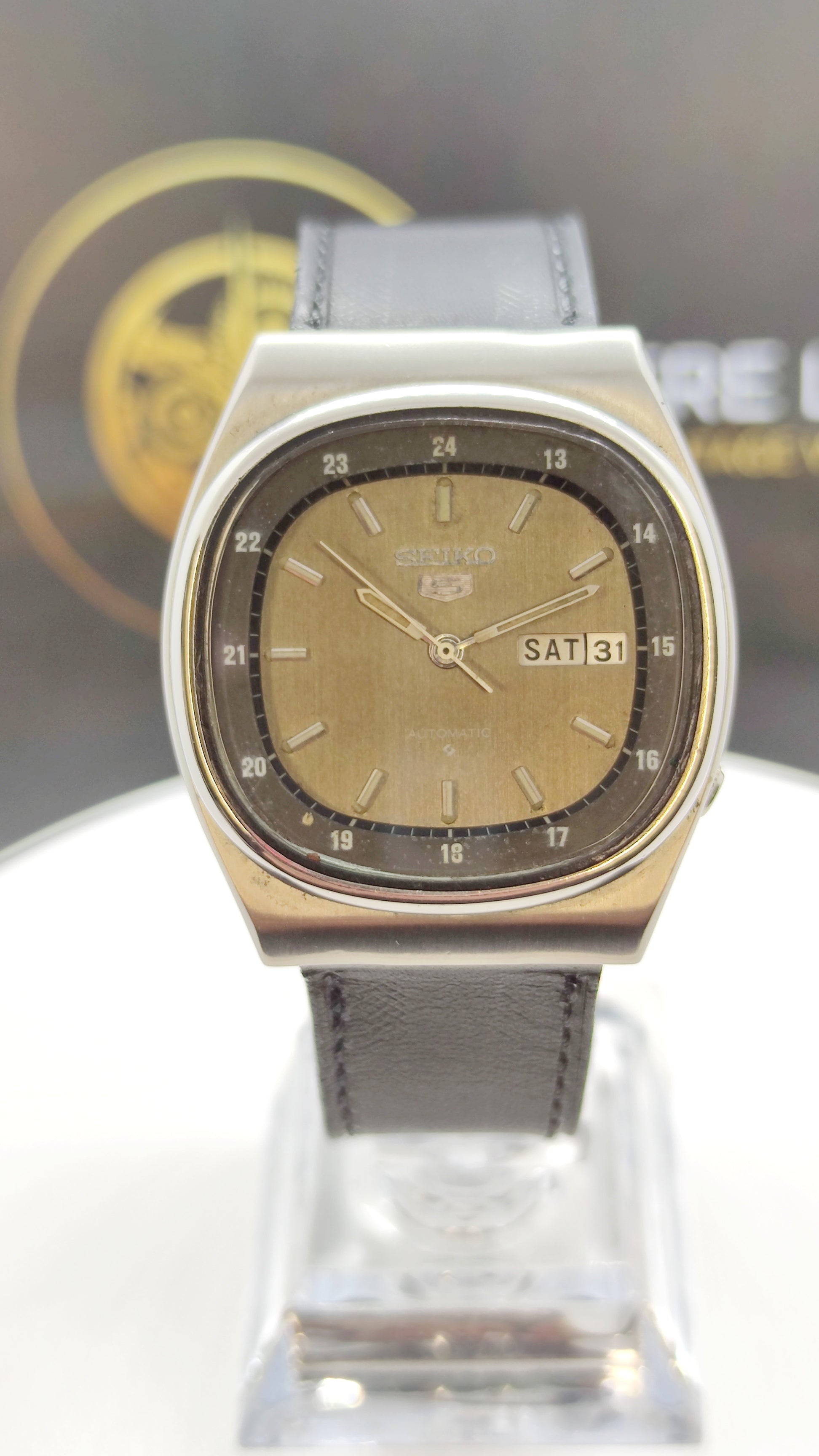 Seiko 5 Automatic "TV Screen" Vintage anni '70 – Cal. 6309