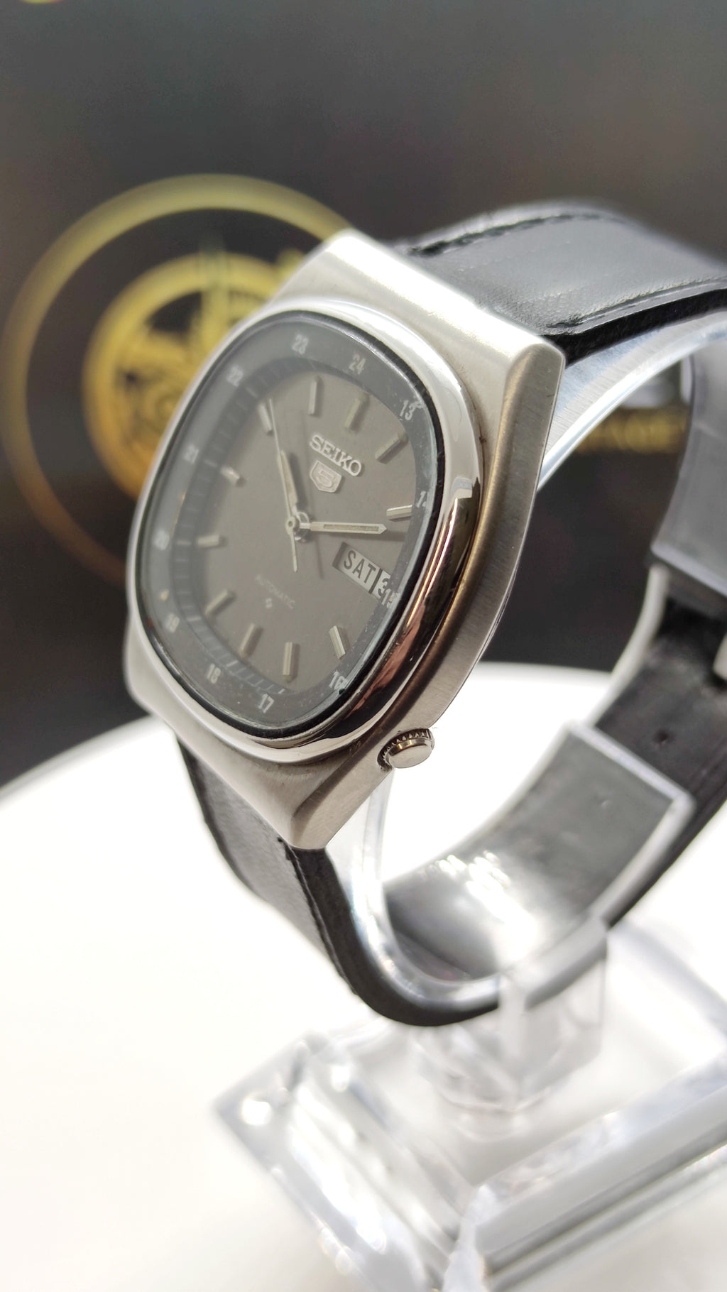 Seiko 5 Automatic "TV Screen" Vintage anni '70 – Cal. 6309