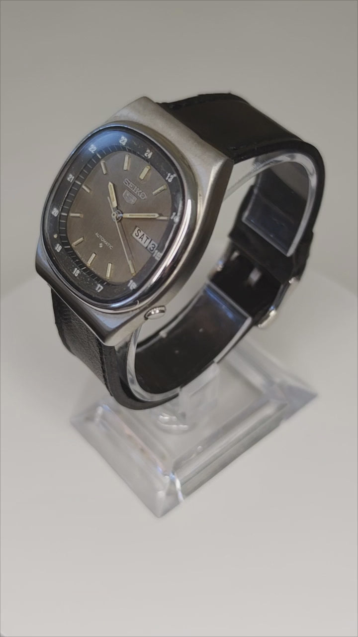 Seiko 5 Automatic "TV Screen" Vintage anni '70 – Cal. 6309