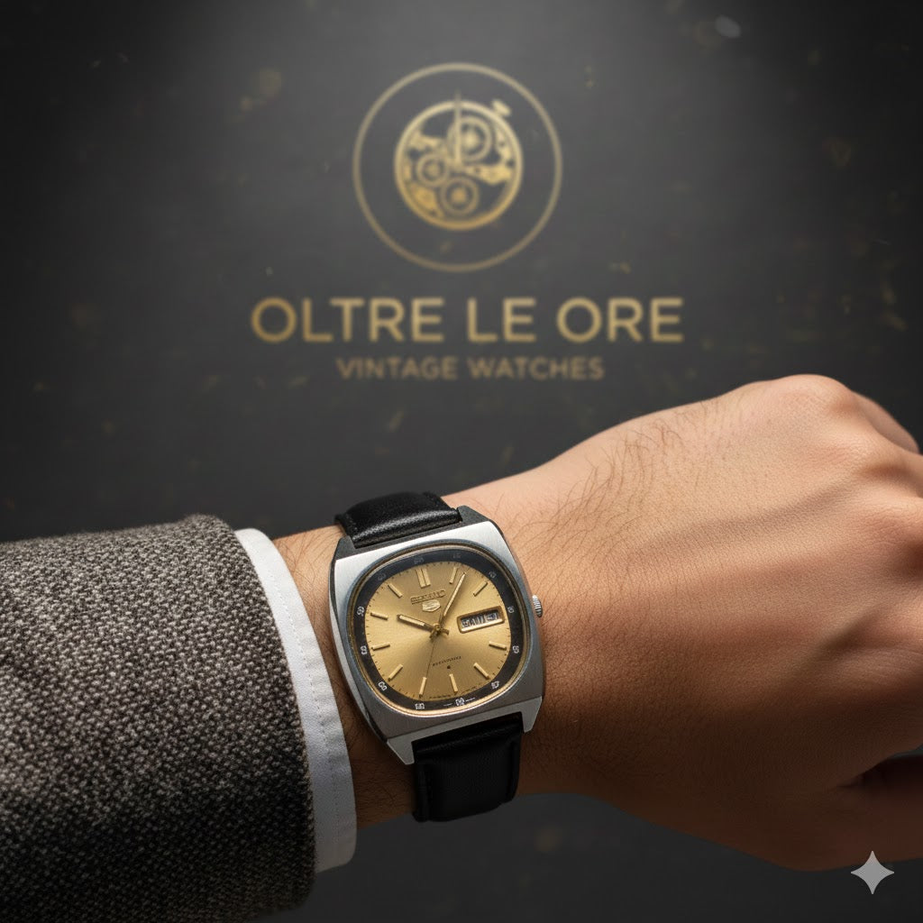 Seiko 5 Automatic "TV Screen" Vintage anni '70 – Cal. 6309